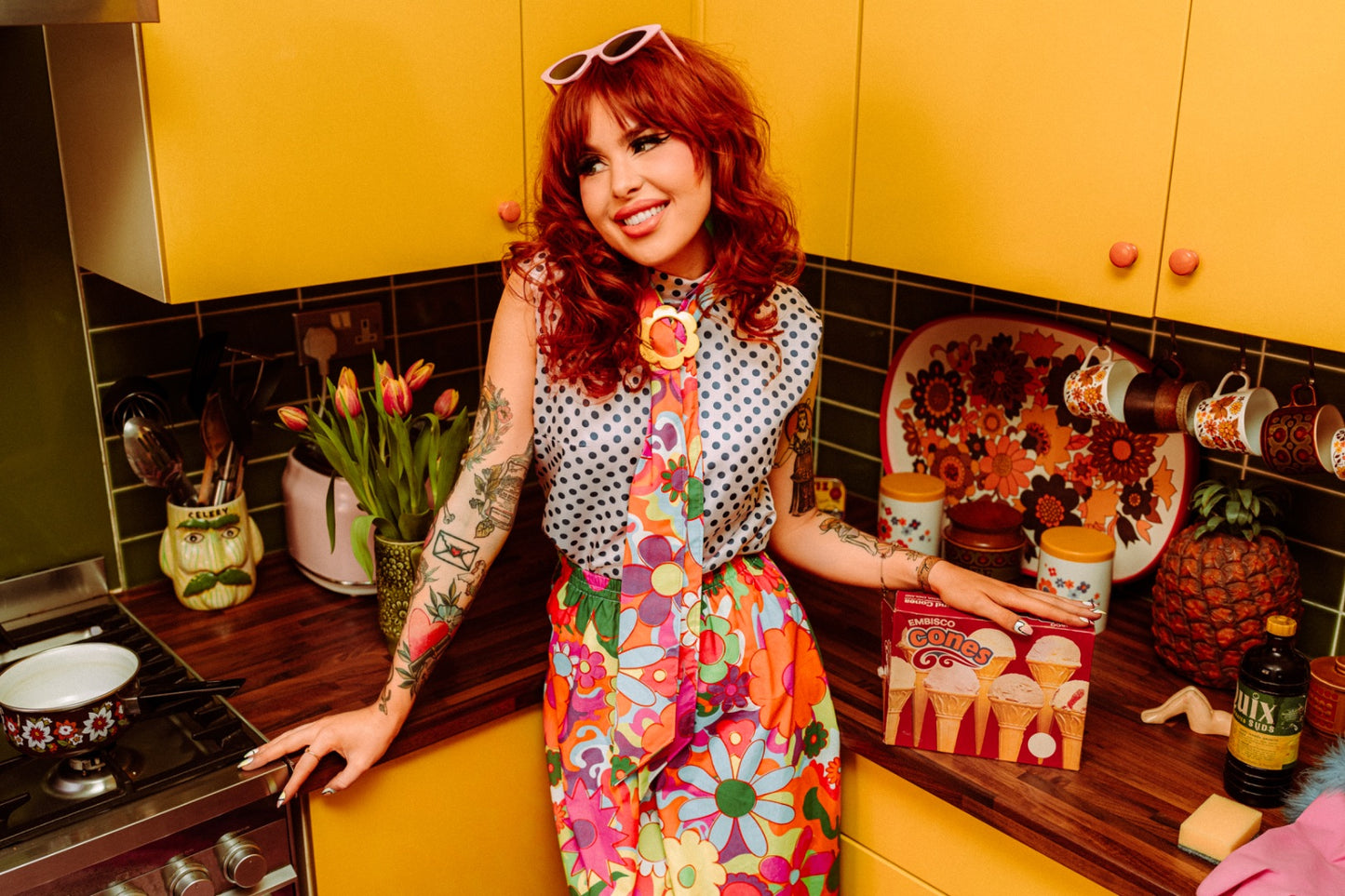 The Kitsch Inn Skinny Scarf