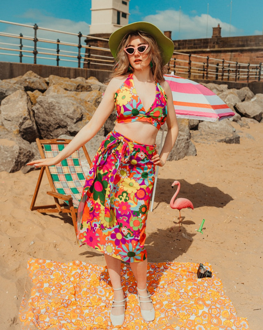 PRE ORDER The Kitsch Inn Wrap Skirt