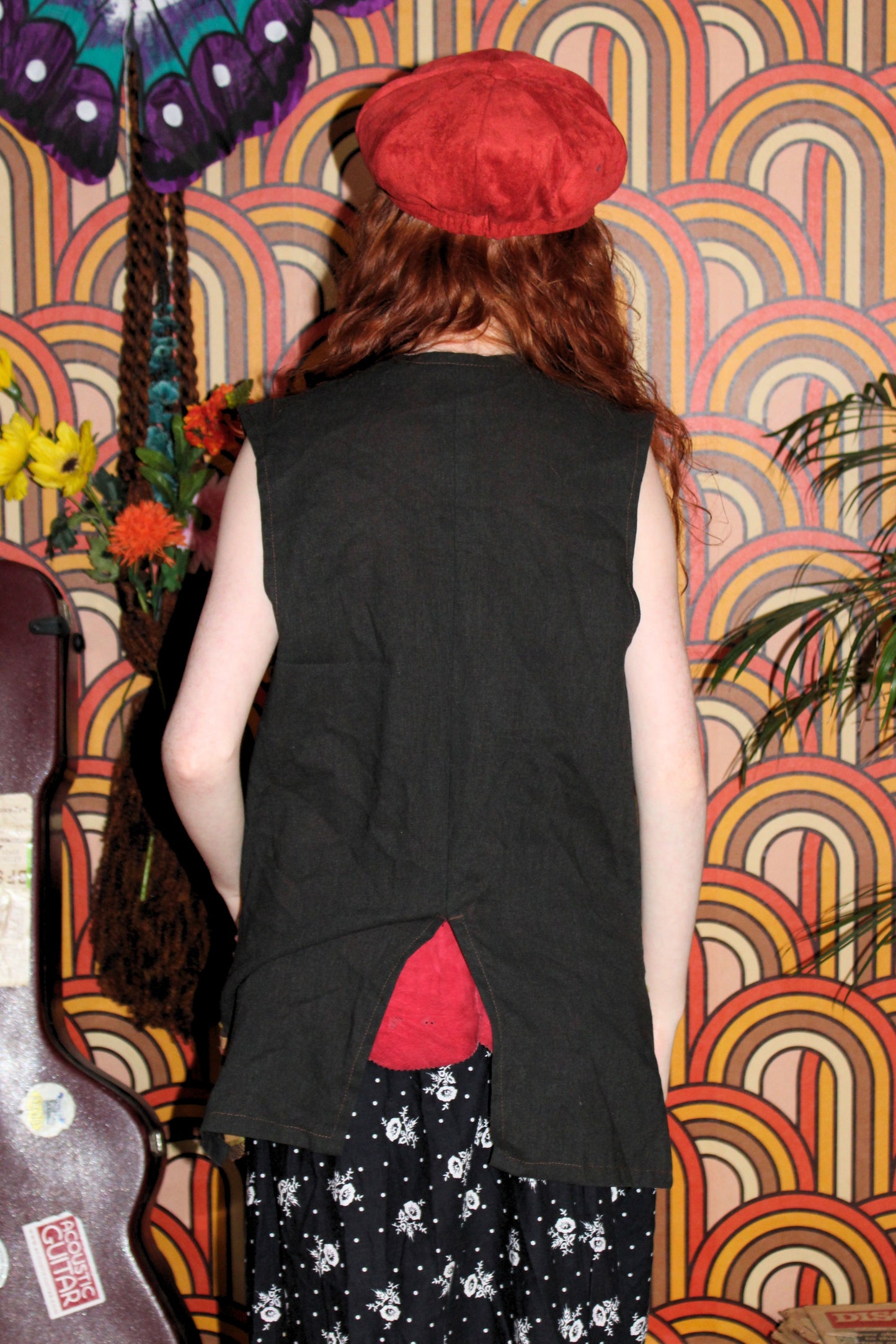 Vintage Gold Stripe Waistcoat