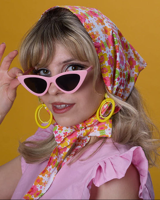 The Daisy Trail Head Scarf