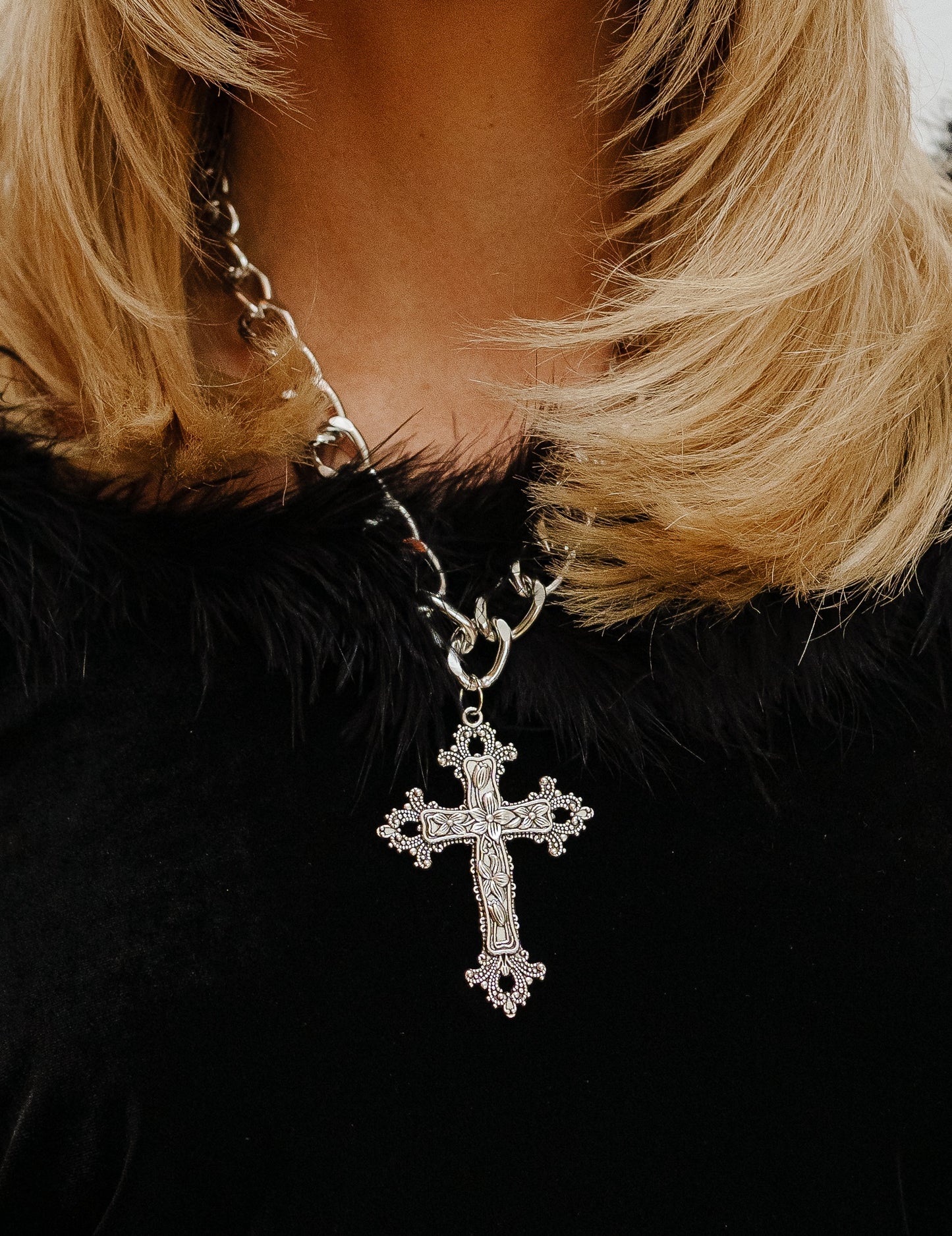Castle Crowley Ozzy Cross Necklace