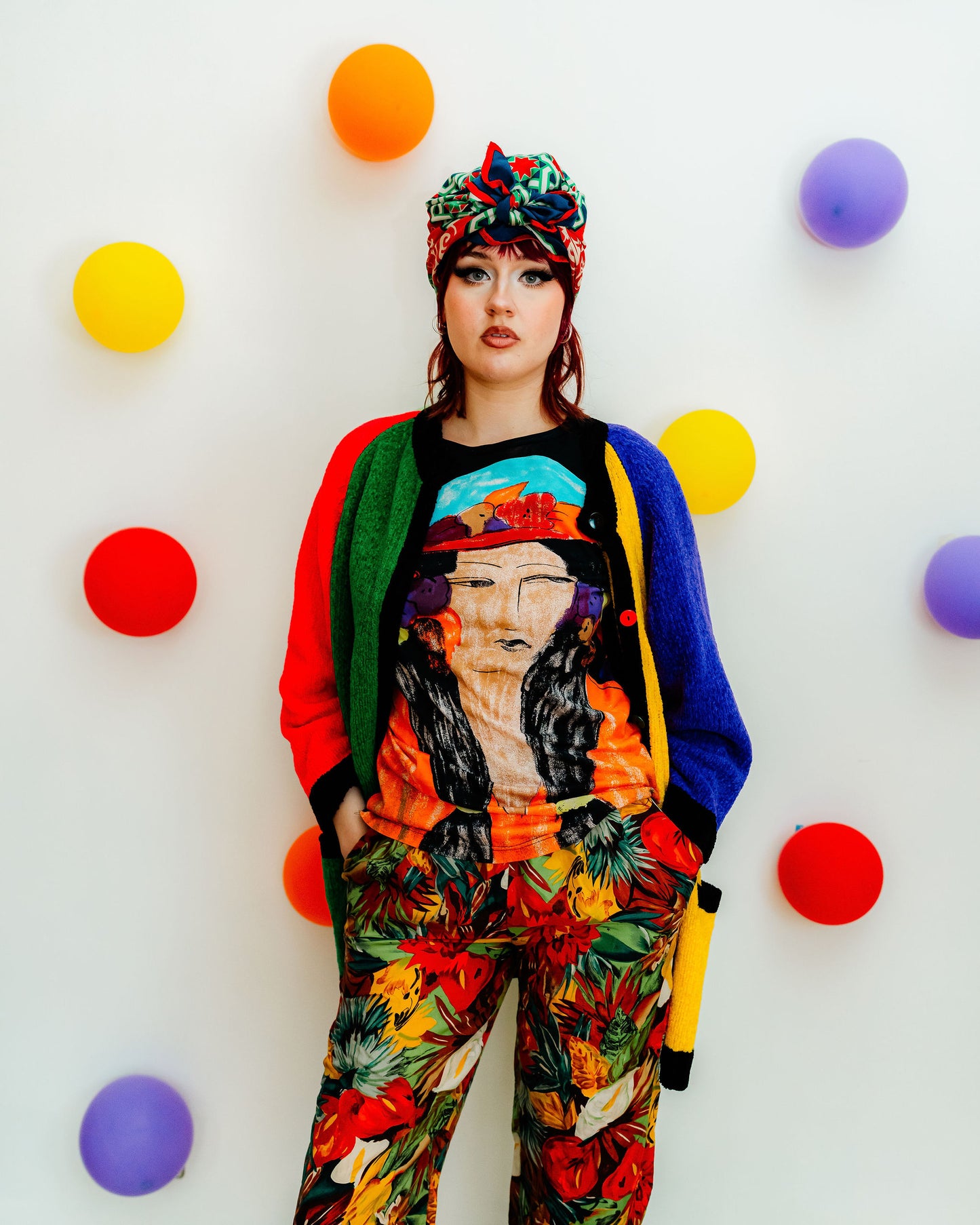 Vintage 70s 80s Abstract Novelty T-Shirt