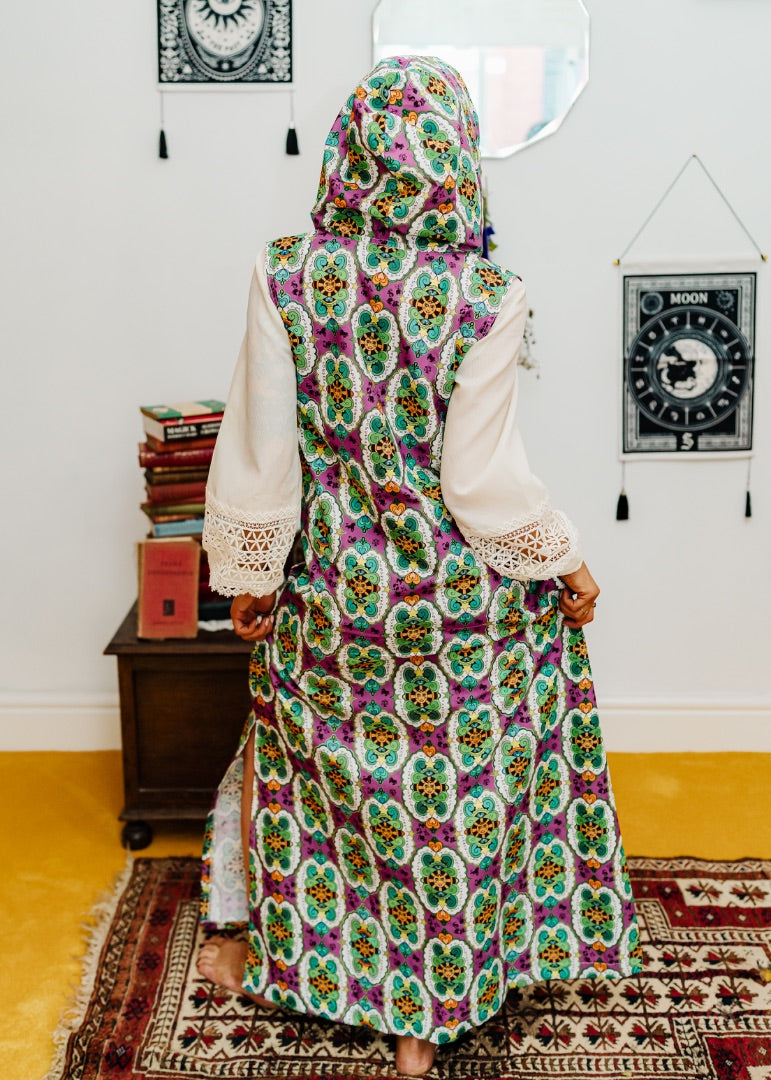 Castle Crowley Hooded Maxi Dress