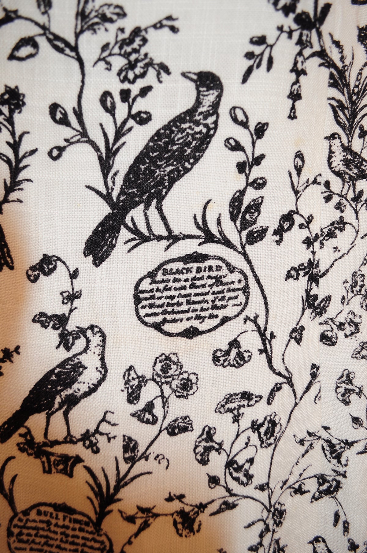 Vintage 60s White Birds Shift Dress