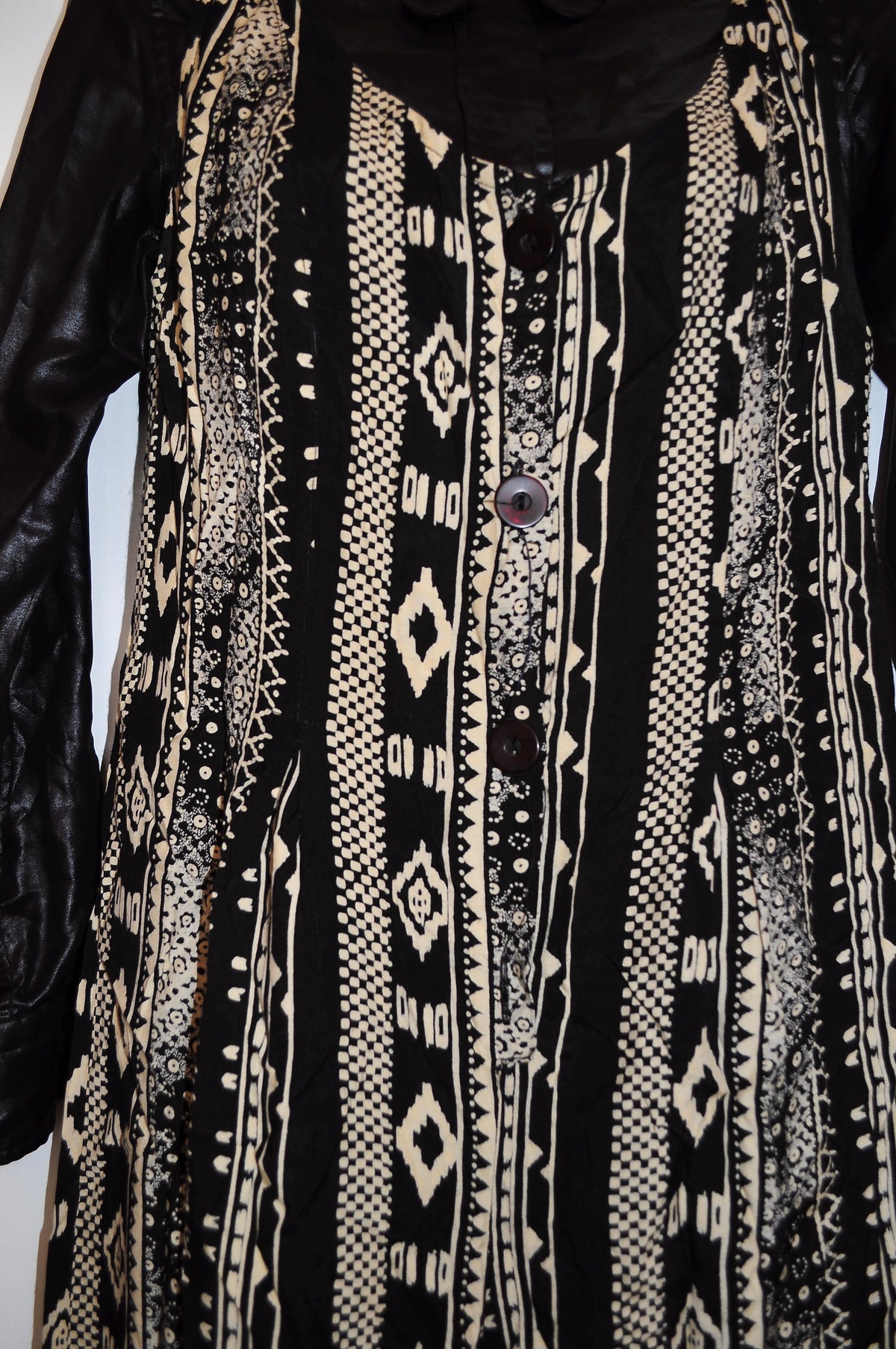 Vintage 80s Aztec Print Jumpsuit