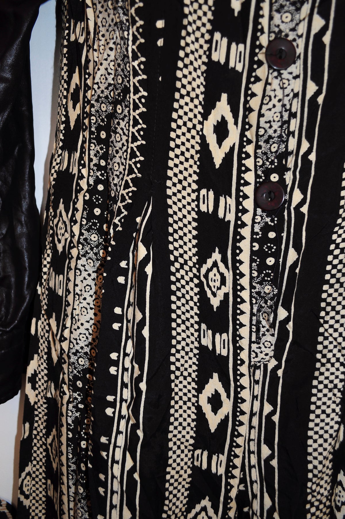 Vintage 80s Aztec Print Jumpsuit