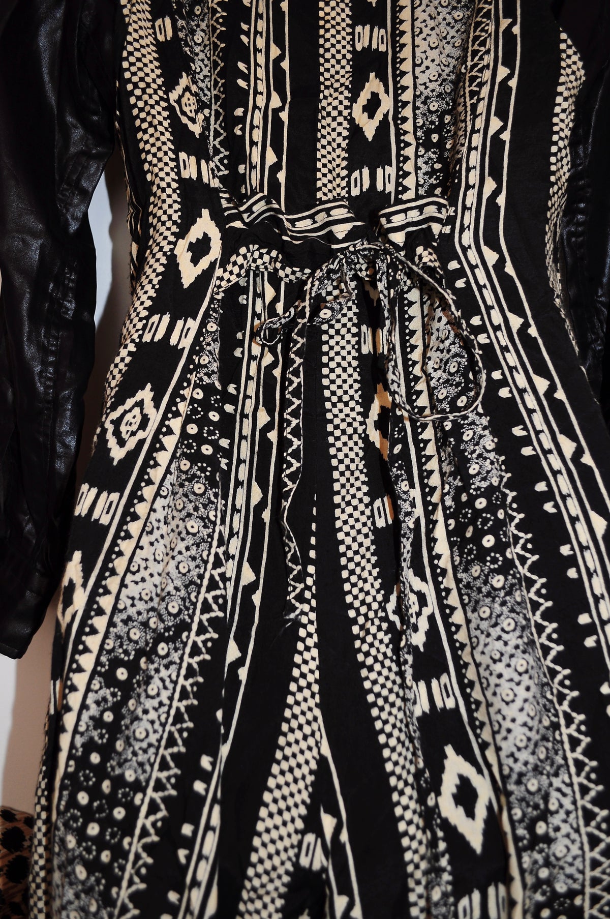 Vintage 80s Aztec Print Jumpsuit