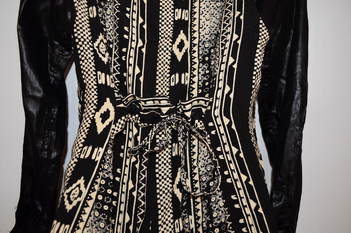 Vintage 80s Aztec Print Jumpsuit