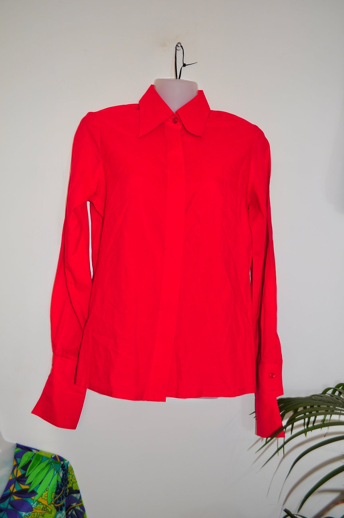 Vintage 70s Red Shirt