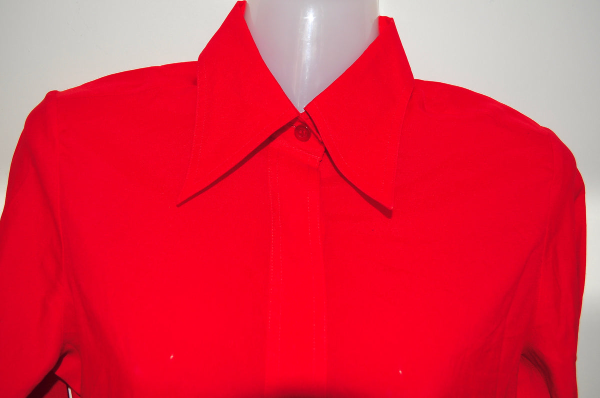 Vintage 70s Red Shirt