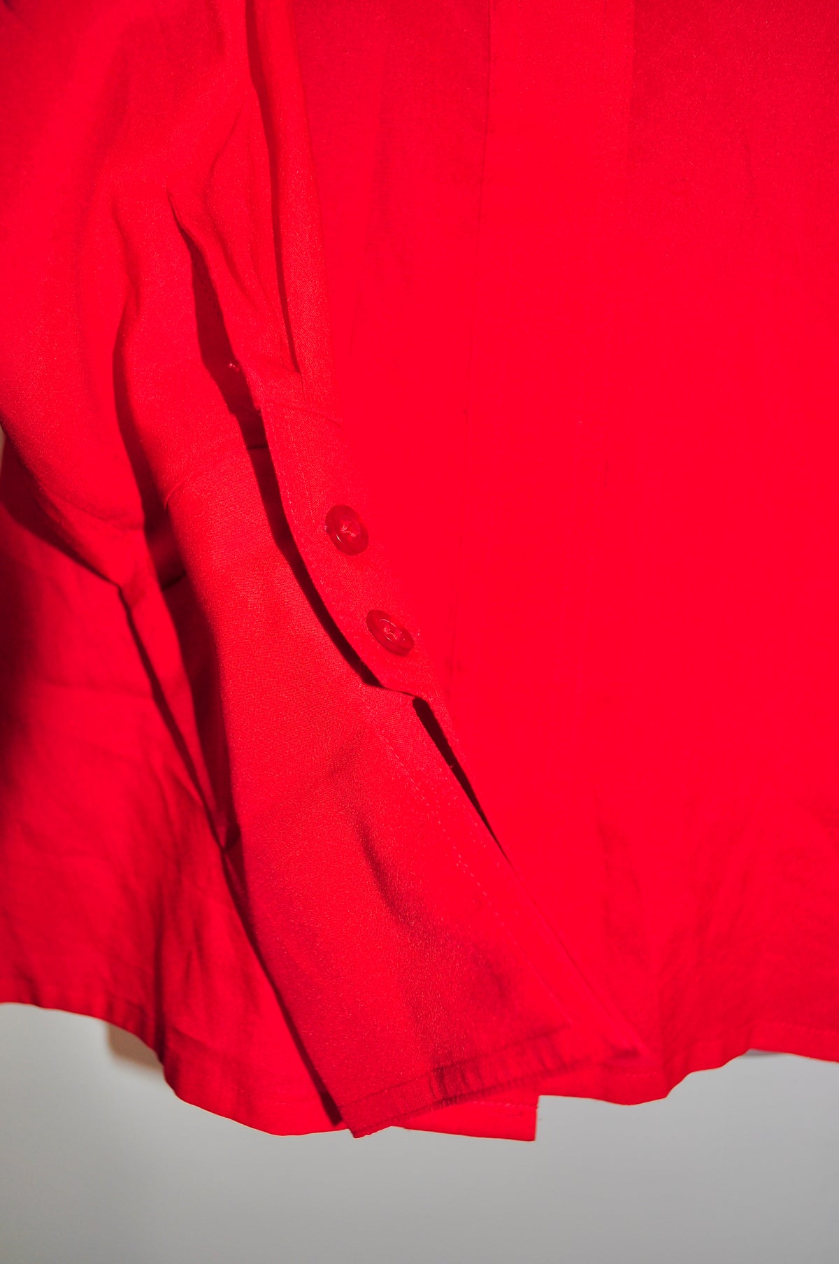 Vintage 70s Red Shirt
