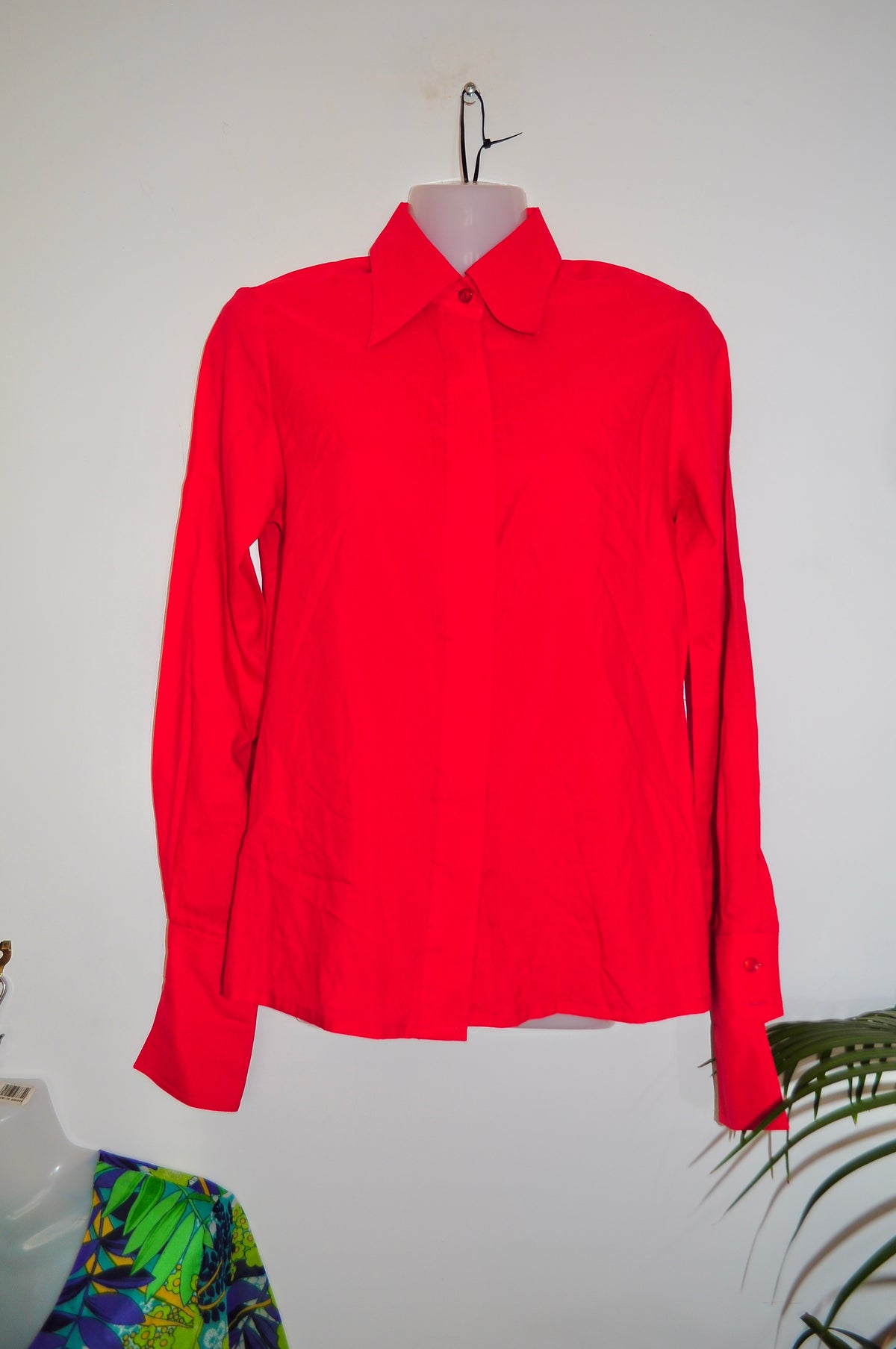 Vintage 70s Red Shirt