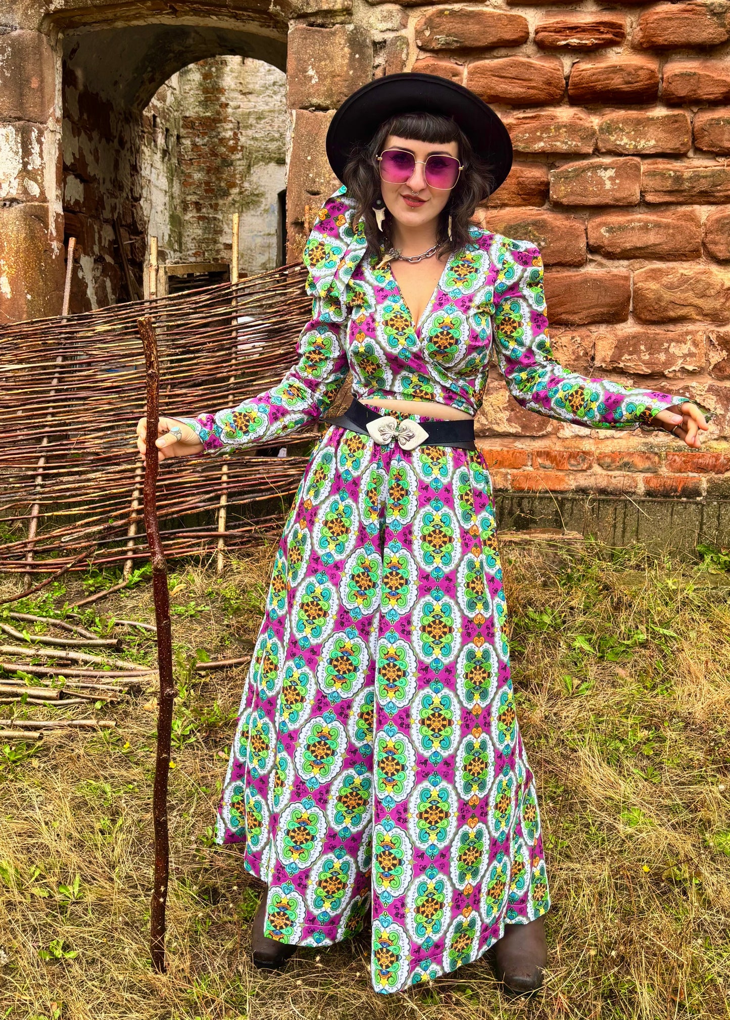 Castle Crowley Wide Leg Trousers