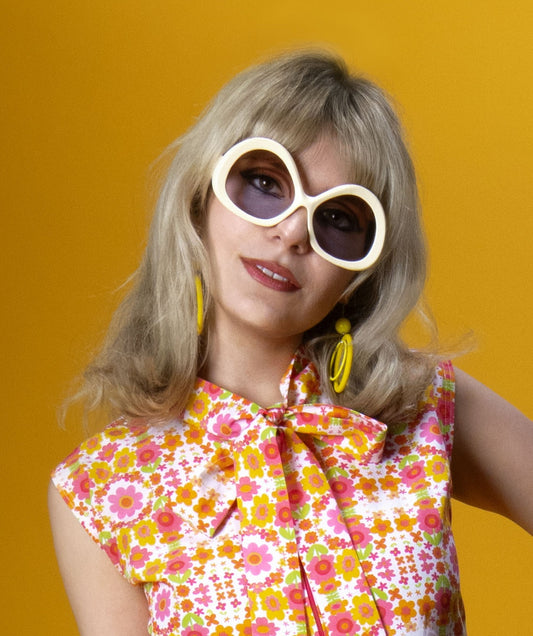 The Daisy Trail Cream Oversized Sunglasses