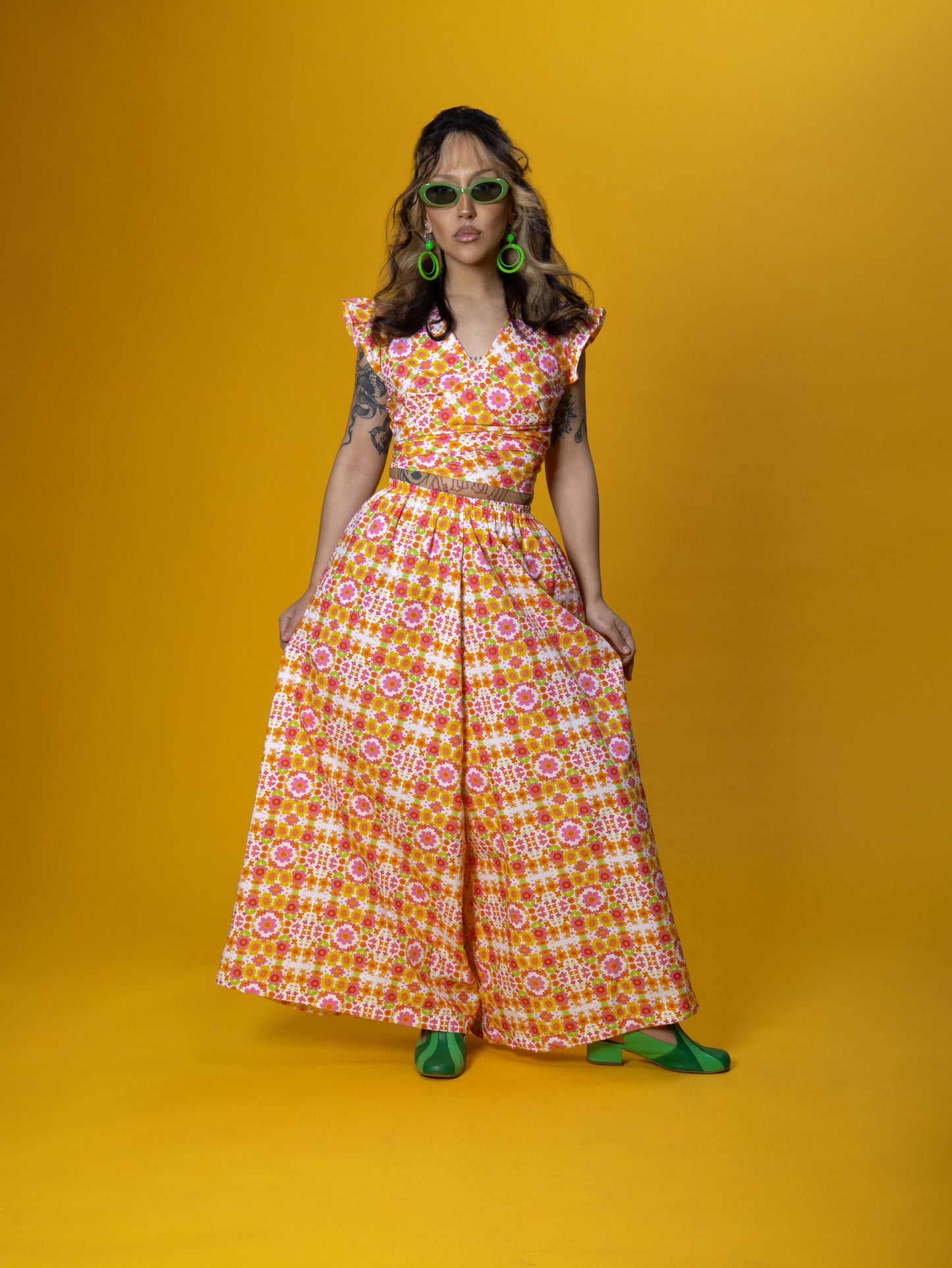 The Daisy Trail Wide Leg Trousers