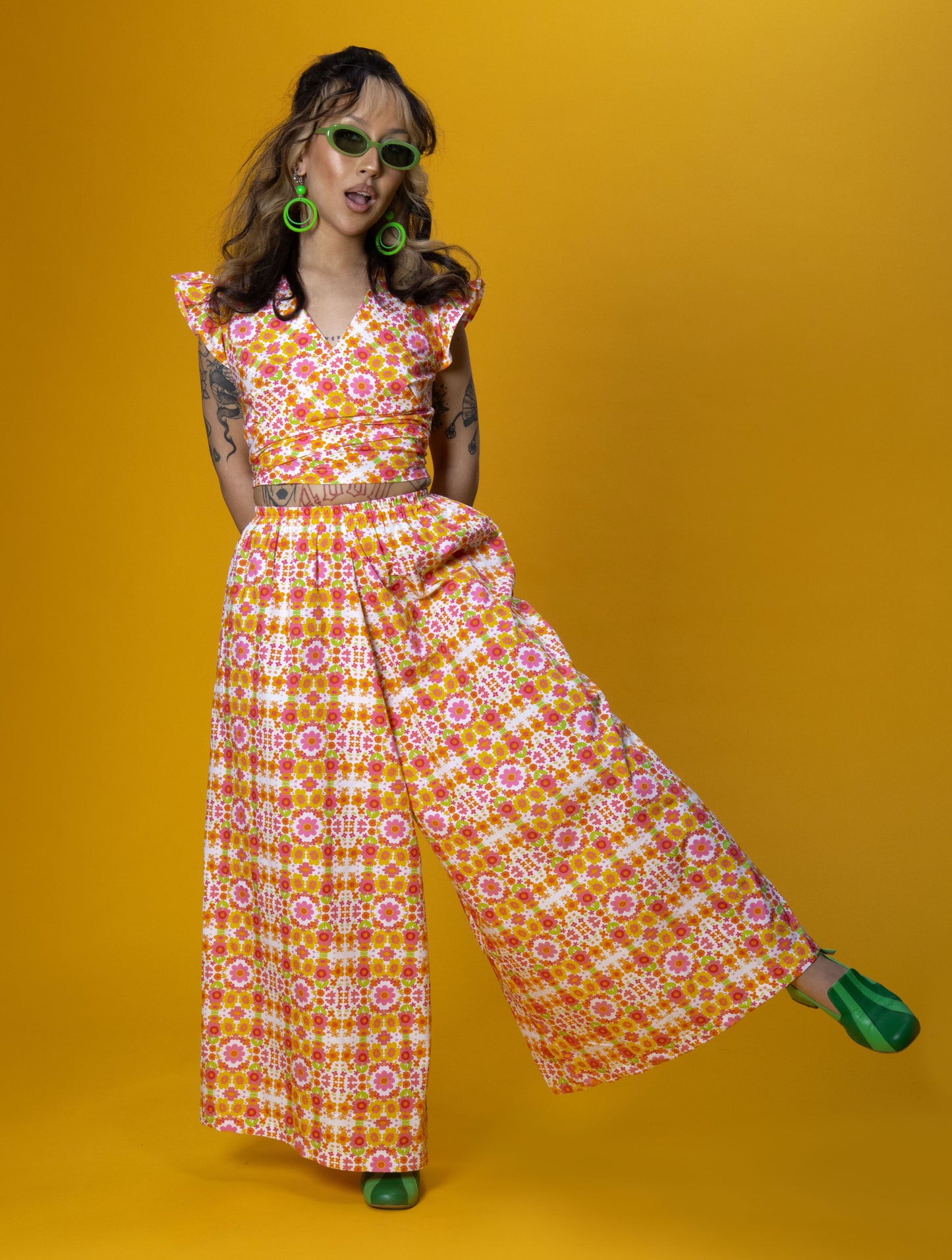 The Daisy Trail Wide Leg Trousers