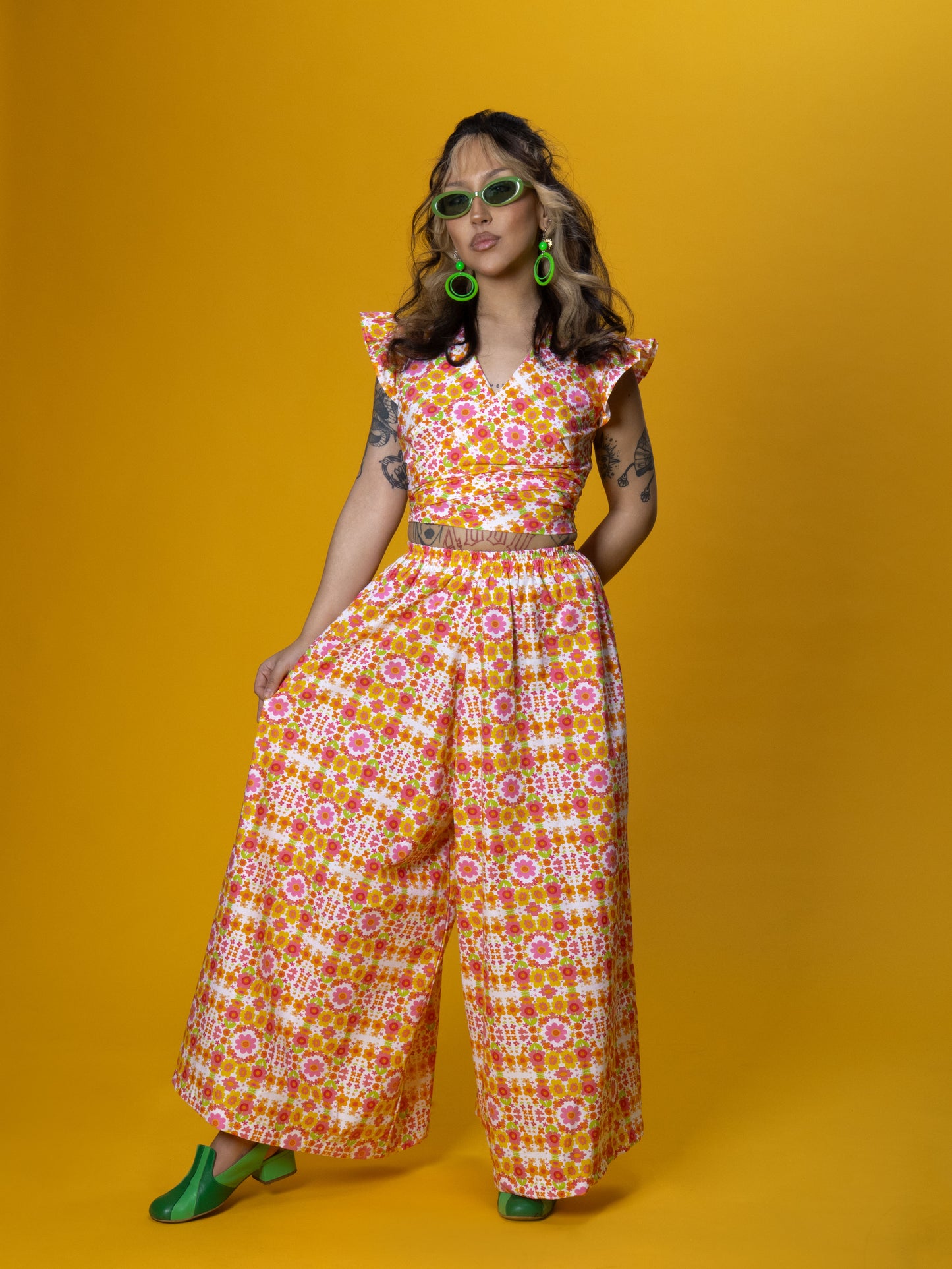 The Daisy Trail Wide Leg Trousers